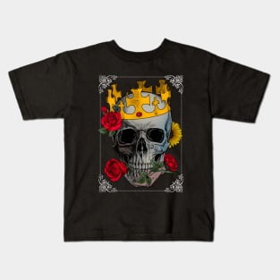 SKULL ROSE Kids T-Shirt